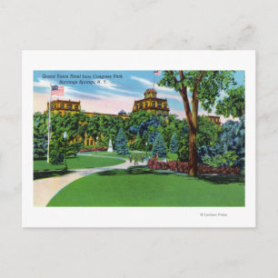 Postal Vista del Parque del Congreso del Hotel Grand Unio