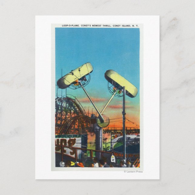 Postal Vista del paseo en bucle n.º 1 (Anverso)