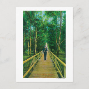 Postal Vista del paseo marítimo en el Presidio