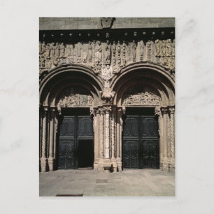 Postal Vista del Portico de las Platerias