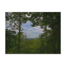 Vista del puente de tierras secas, Kentucky