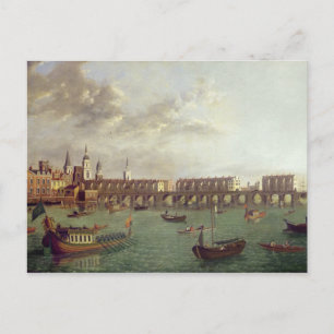 Postal Vista del Puente del Viejo Londres