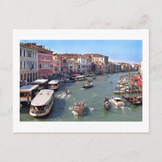 POSTAL VISTA DEL PUENTE VENICE RIALTO