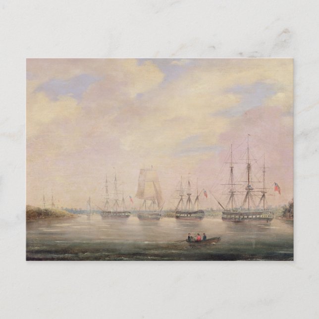 Postal Vista del puerto de Adelaida, Australia del Sur (Anverso)