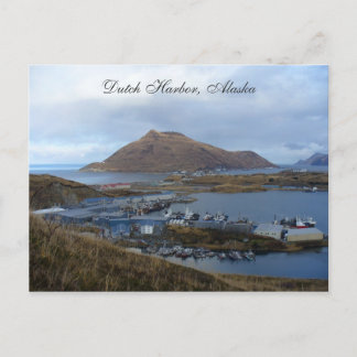 Postal Vista del puerto holandés, Alaska