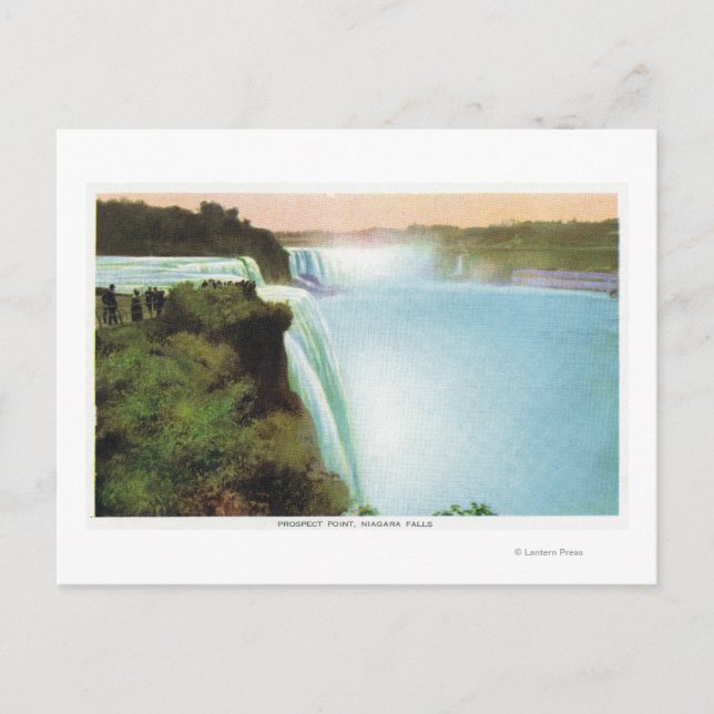 Postal Vista del punto de perspectiva (Anverso)