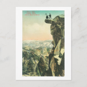 Postal Vista del punto del glaciar mirando Yosemite