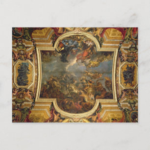 Postal Vista del Rey tomando Maastricht en 13 días