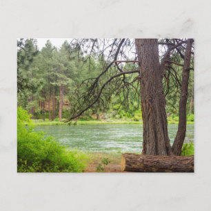 Postal Vista del río Deschutes