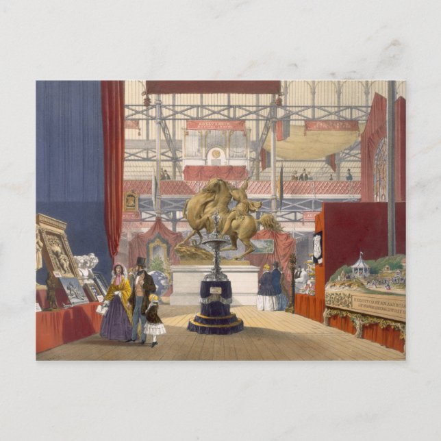 Postal Vista del stand de instrumentos musicales de Zolly (Anverso)