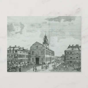 Postal Vista del Sudoeste de la Antigua Casa de Estado