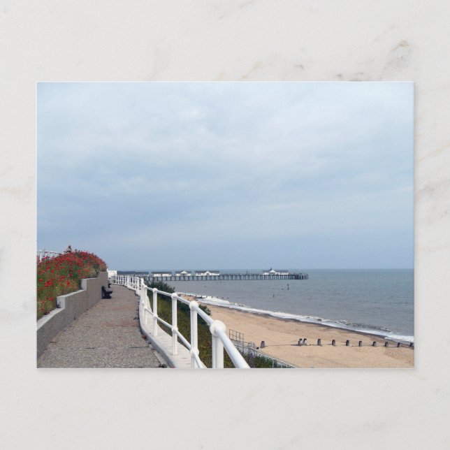 Postal Vista del Sur al muelle (Anverso)