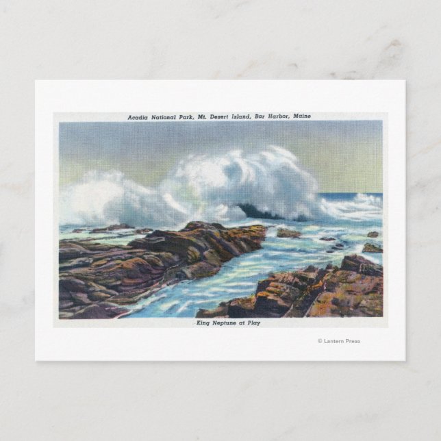 Postal Vista del Surf (Anverso)