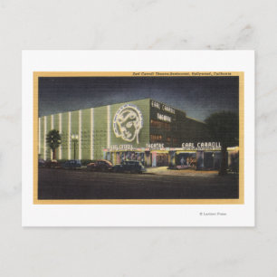 Postal Vista del Teatro-Restaurante Earl Carroll