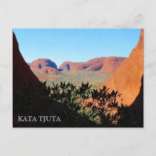 Postal vista del valle de kata tjuta