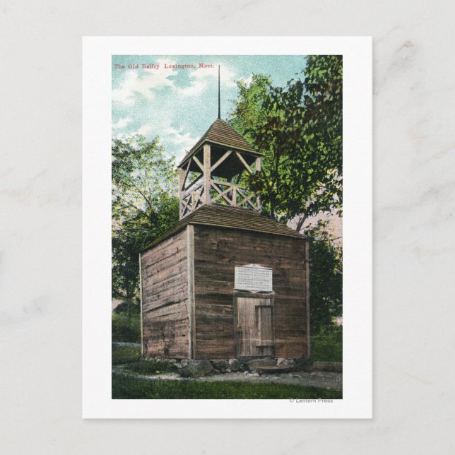 Postal Vista del Viejo Belfry # 2 (Anverso)