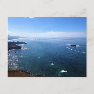 Postal Vista desde Cabo Foulweather, Newport, Oregón