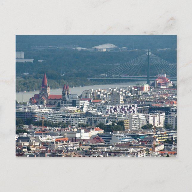 Postal Vista desde Cobenzl (Anverso)