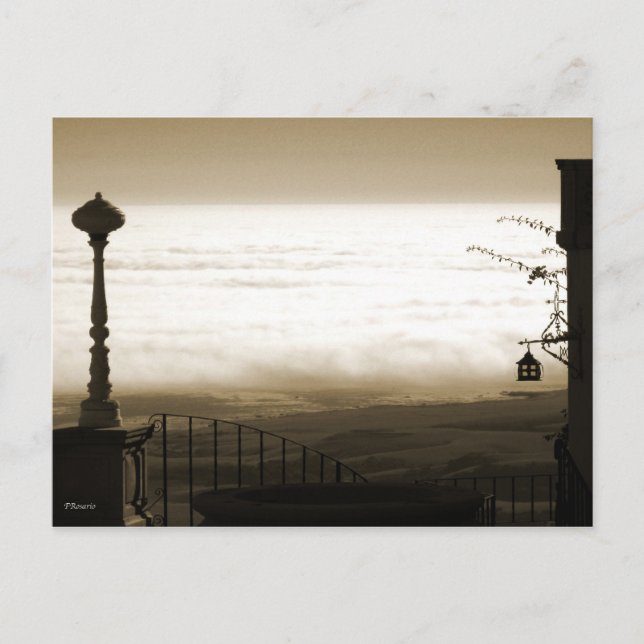 Postal Vista desde el Castillo del Corazón (Anverso)