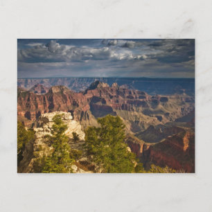 Postal Vista desde el Centro de Visitantes del North Rim 
