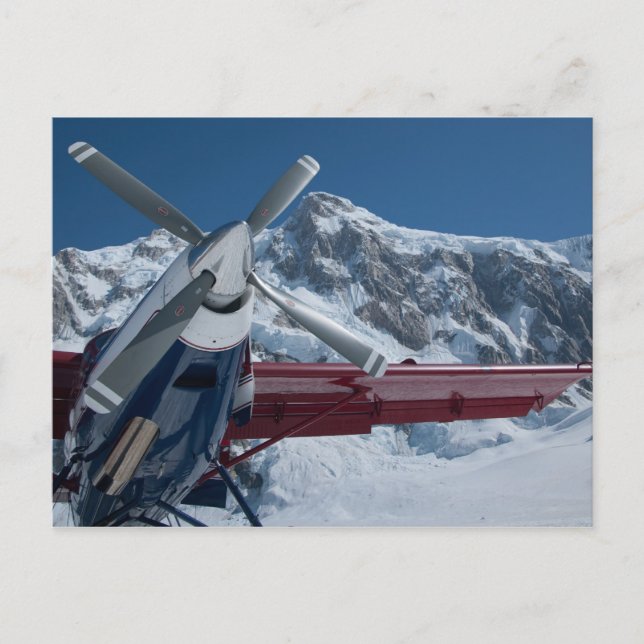 Postal Vista desde el glaciar (Anverso)