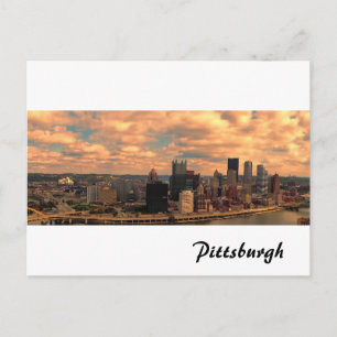 Postal Vista desde el Monte Washington de Pittsburgh