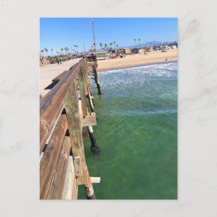 Postal Vista desde el muelle, Newport Beach, California
