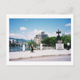 Postal Vista desde el puente de Motoyasu: Hiroshima