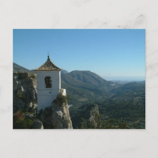 Postal Vista desde Guadalest