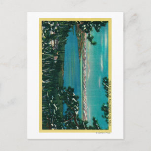 Postal Vista desde la autopista Mt. Rosa Lago Tahoe, CA