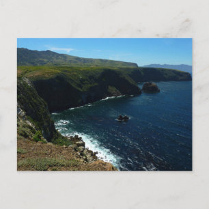 Postal Vista desde la isla de Santa Cruz en las Islas del