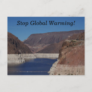 Postal Vista desde la represa Hoover 2016.