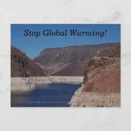 Postal Vista desde la represa Hoover 2016.