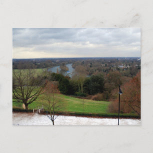 Postal Vista desde la terraza Richmond Hill, Surrey, Ingl