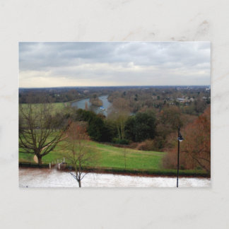 Postal Vista desde la terraza Richmond Hill, Surrey, Ingl