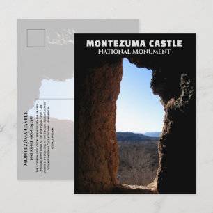 Postal Vista desde la ventana, Monumento Nacional al Cast