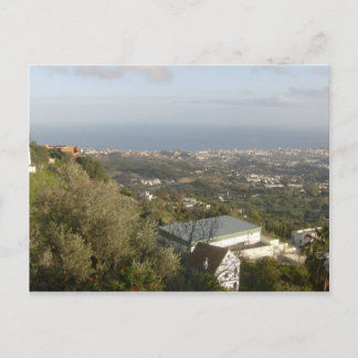 Postal Vista desde Mijas, España