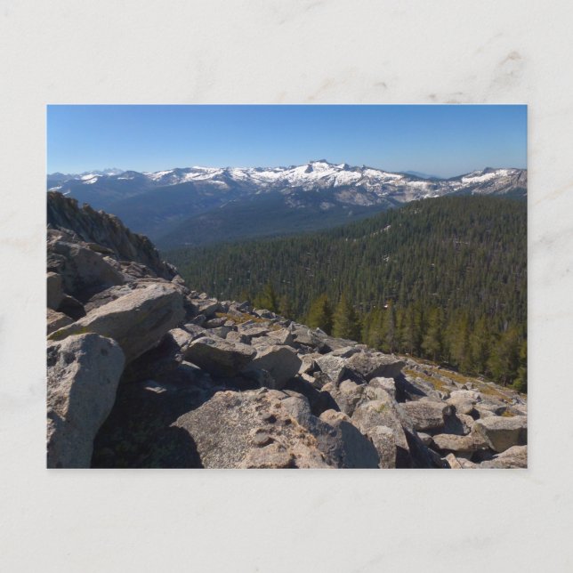 Postal Vista desde Mitchell Peak en el Parque Nacional Se (Anverso)