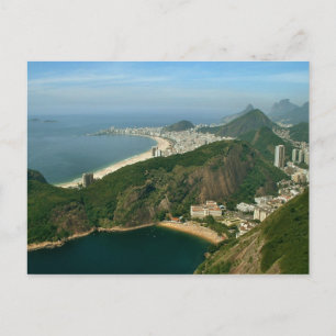 Postal "Vista desde Pan de Azúcar, Río de Janeiro"