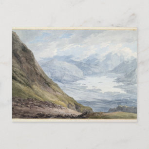Postal Vista desde Skiddaw sobre Derwentwater (con c/c so