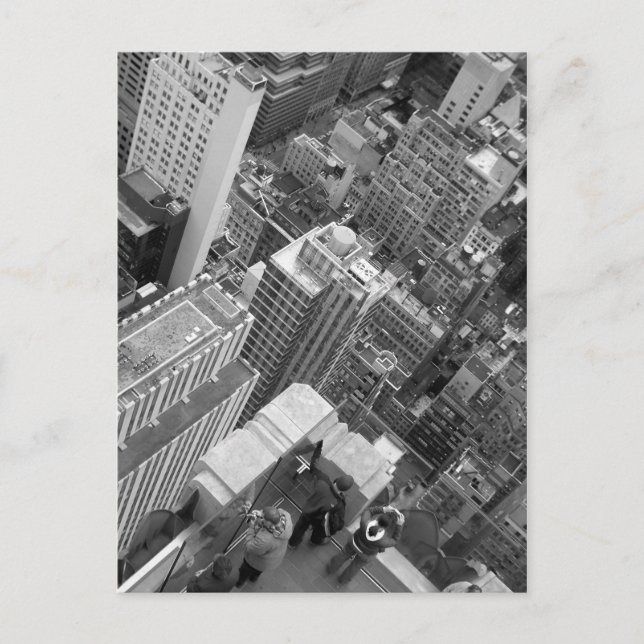 Postal Vista desde Top of the Rock NYC (Anverso)