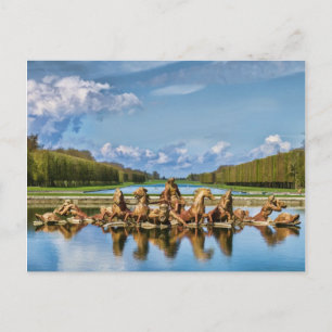Postal Vista Desde Versalles, Francia, Postcard