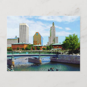 Postal Vista desde Waterplace Park, Providence, RI