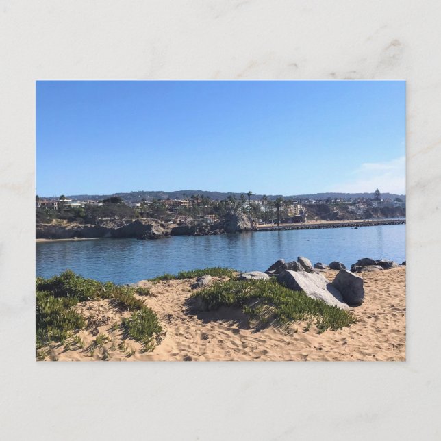 Postal Vista desde Wedge, Newport Beach, California (Anverso)
