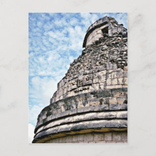 Postal Vista Detallada De El Caracol, Chichen Itza