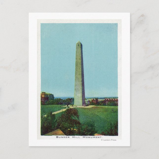Postal Vista distante del monumento de la arcón (Anverso)