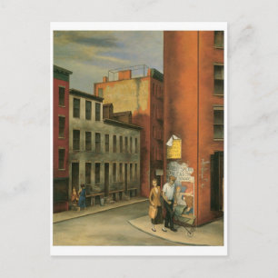 Postal Vista en Chambers Street, New York City c. 1936