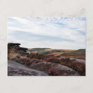 Postal Vista en el distrito de Peak, Derbyshire