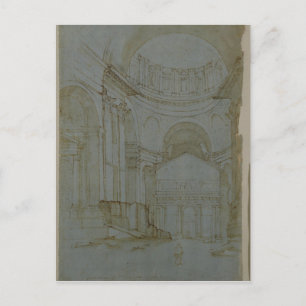 Postal Vista en Nueva San Pedro en Roma