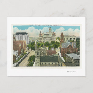 Postal Vista exterior de Capitol Hill y oficial